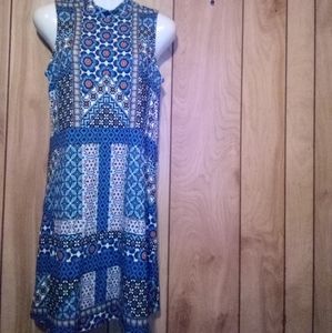 J.jill sleeveless summer high neckline#soft pima cotton blend material